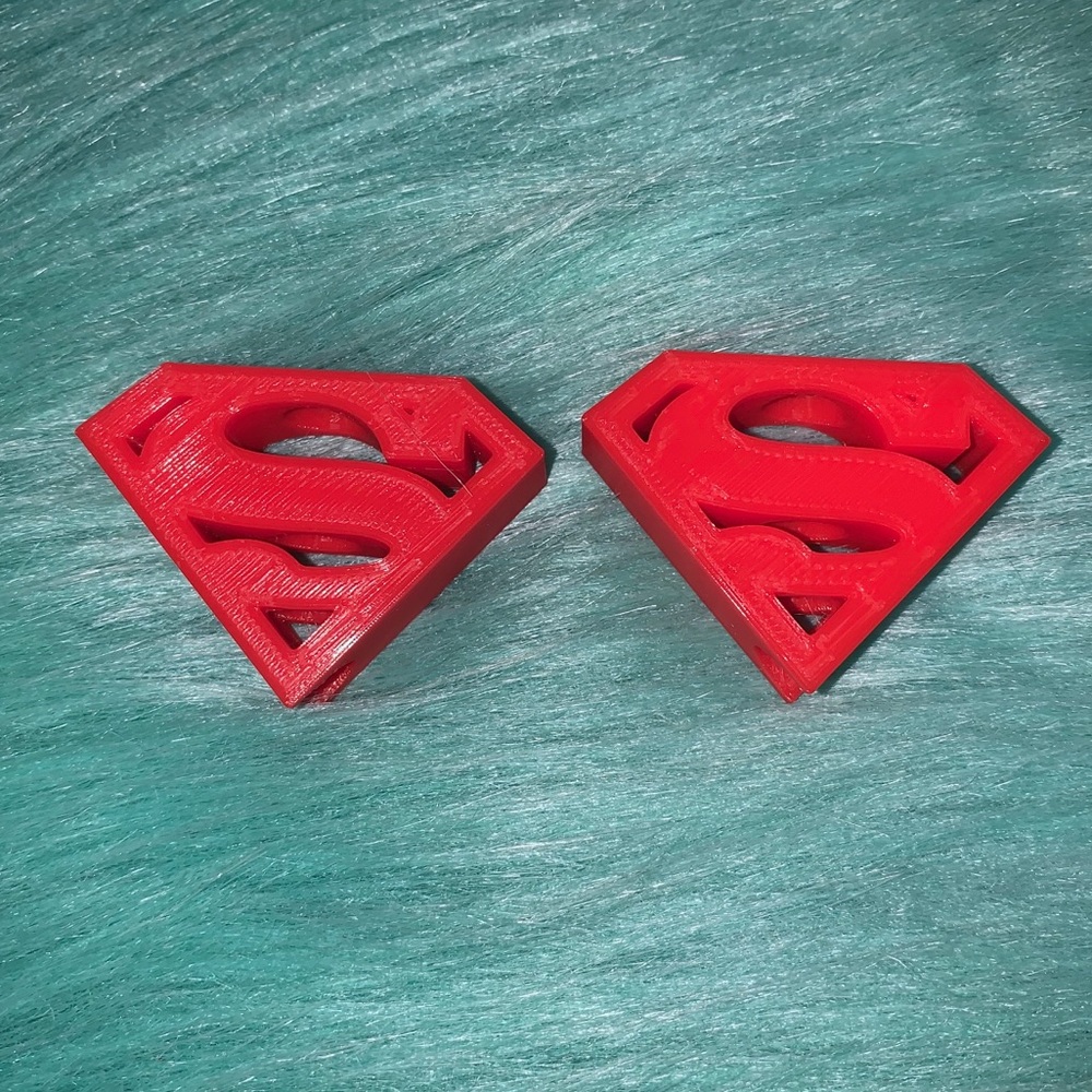 Superman Straw Toppers